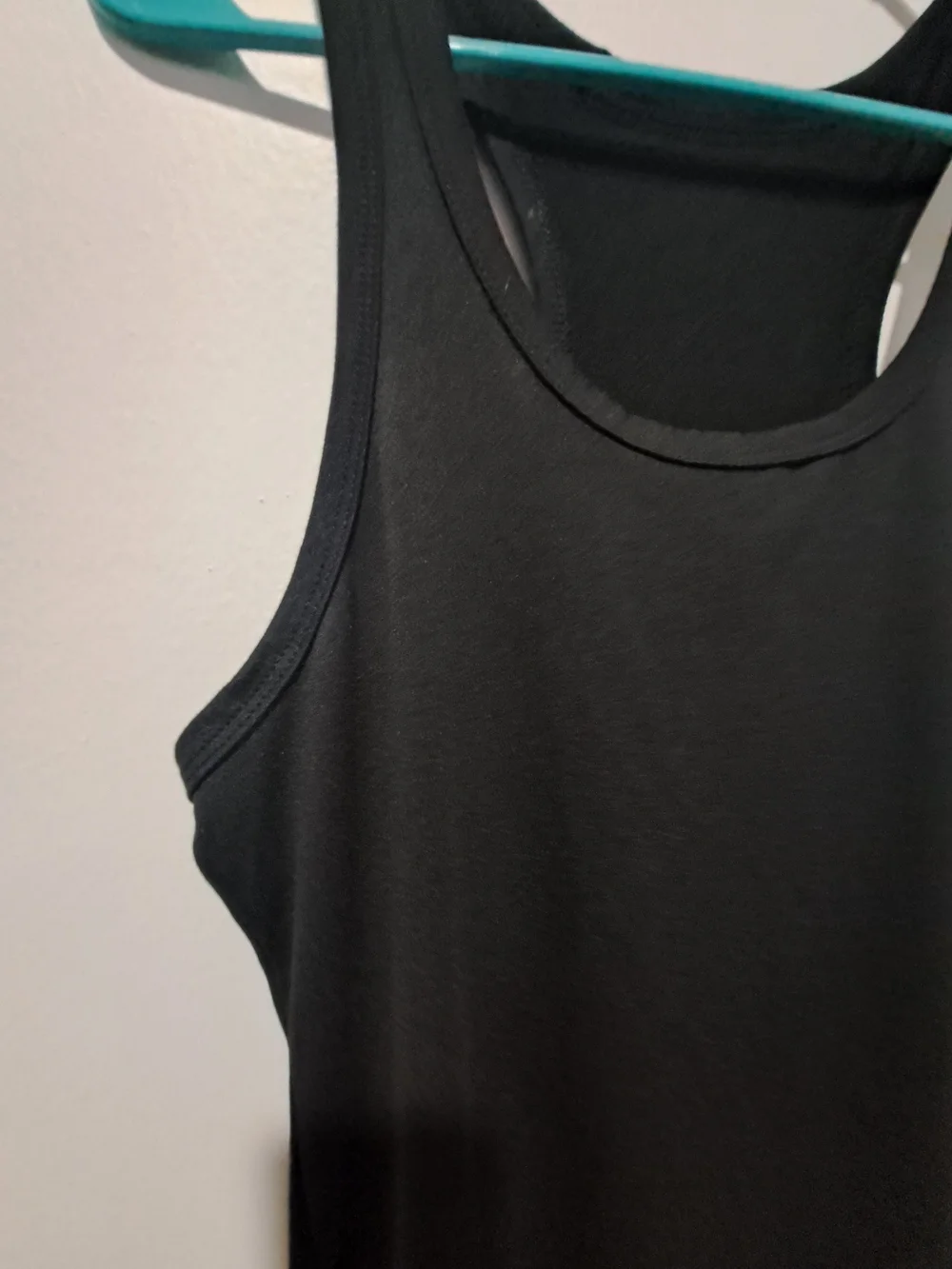 Black Women's Racerback Tank Dress